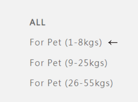 沛德奧提供不同載重公斤數的寵物推車